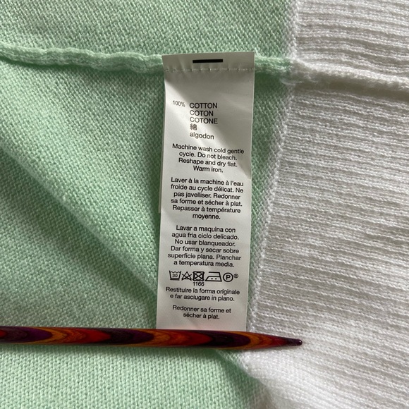 Gap Striped Open Front Cardigan - Picture 7 of 7